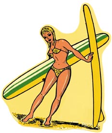 1963 BB Surfing Gal