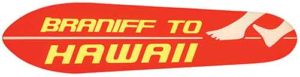 Braniff To Hawaii