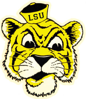 LSU -Tiger Toon Head