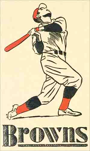 St Louis Browns -Baseball B