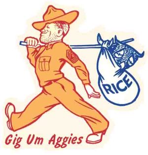 Texas A&M -Beat Rice
